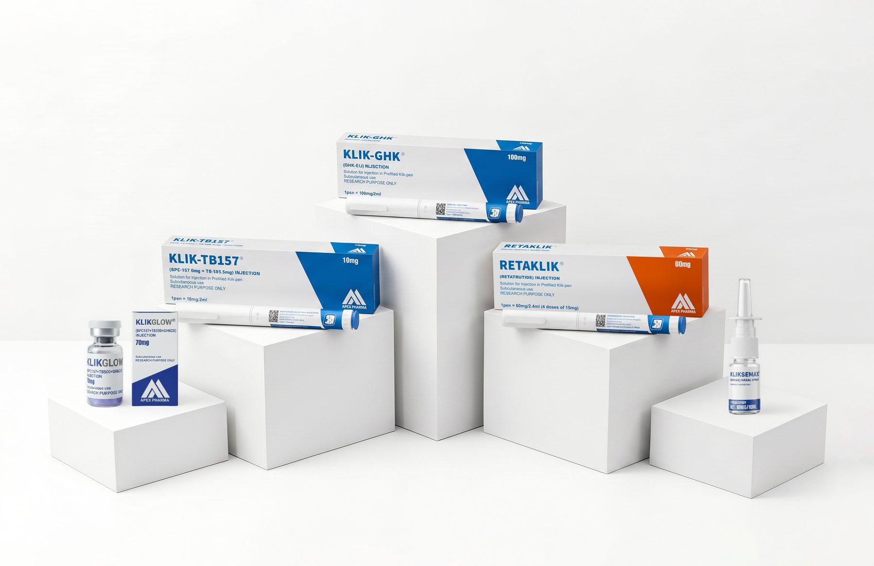 Pre-filled peptide pens